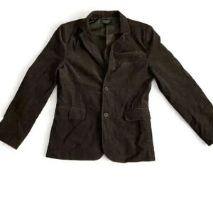 Heritage 1981 Brown Corduroy 2 Button Blazer Jacket Medium‎